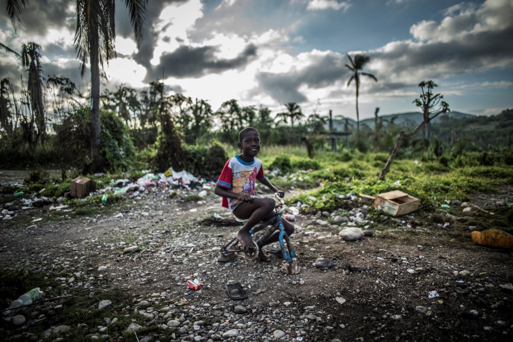 Décembre, la Grand'Anse commence à reverdir
