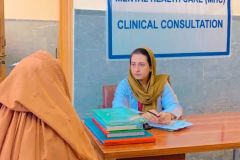 MHC Clinical consultation session at Basic Health Unit Baghicha, District Mardan KPK, Pak