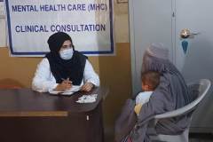 MHC Clinical Consultation session at Basic Health Unit, Refugee Camp HajiZai, Charsadda KPK, Pak