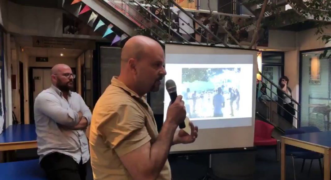 Nantes : expulsion des migrants square Daviais