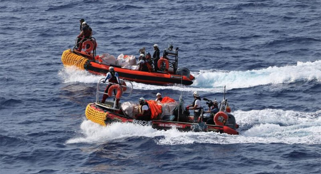 L’action en mer de notre partenaire SOS Méditerranée