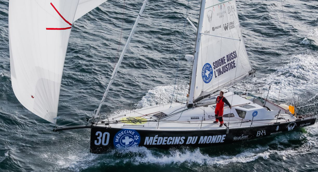 Le bateau de Morgane Ursault-Poupon portera nos messages sur la Route du Rhum 2022