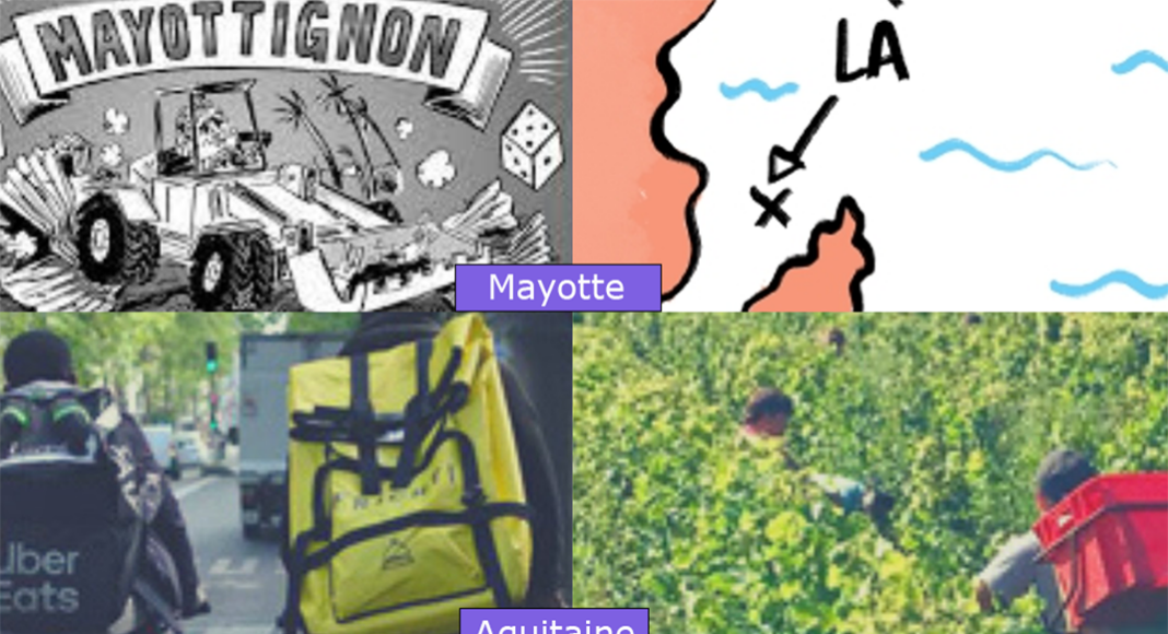 Mayotte, Opération Wuambushu – Aquitaine: Travailleurs précarisés // Mayotte, Operation Wuambushu – Aquitaine: precarious workers