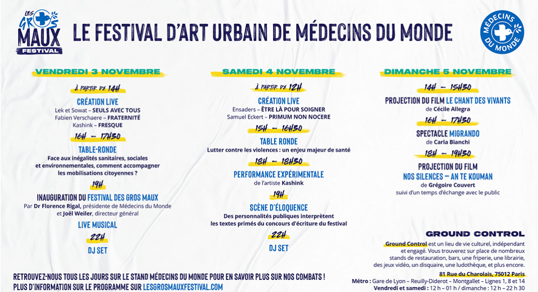 J-3 avant le Festival des Gros Maux !