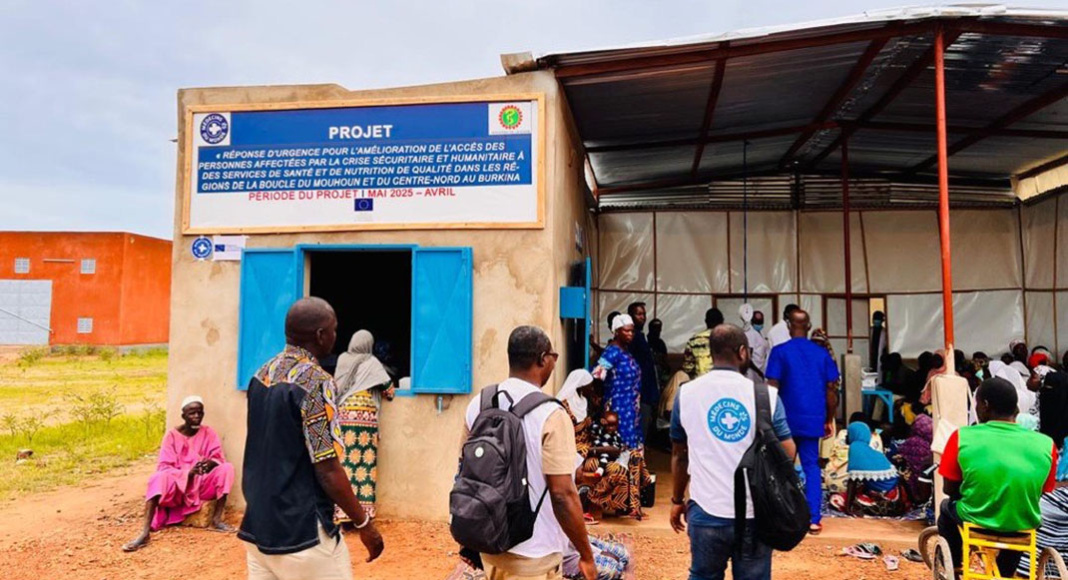 Extension de notre programme d’urgence au Burkina Faso